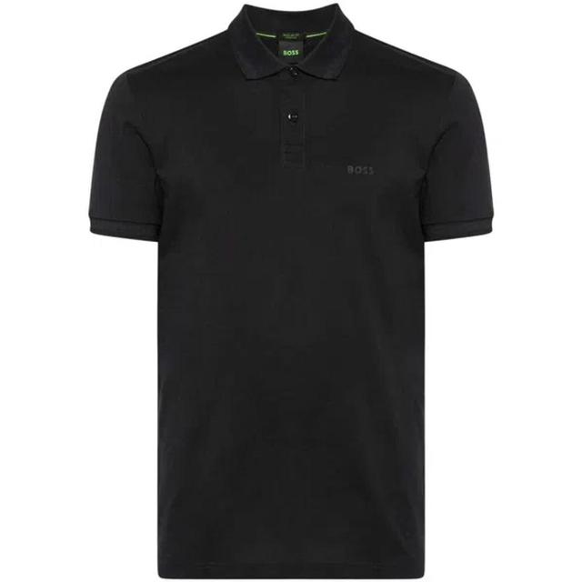 Piqué-weave Cotton Polo Shirt In Blue Product Image