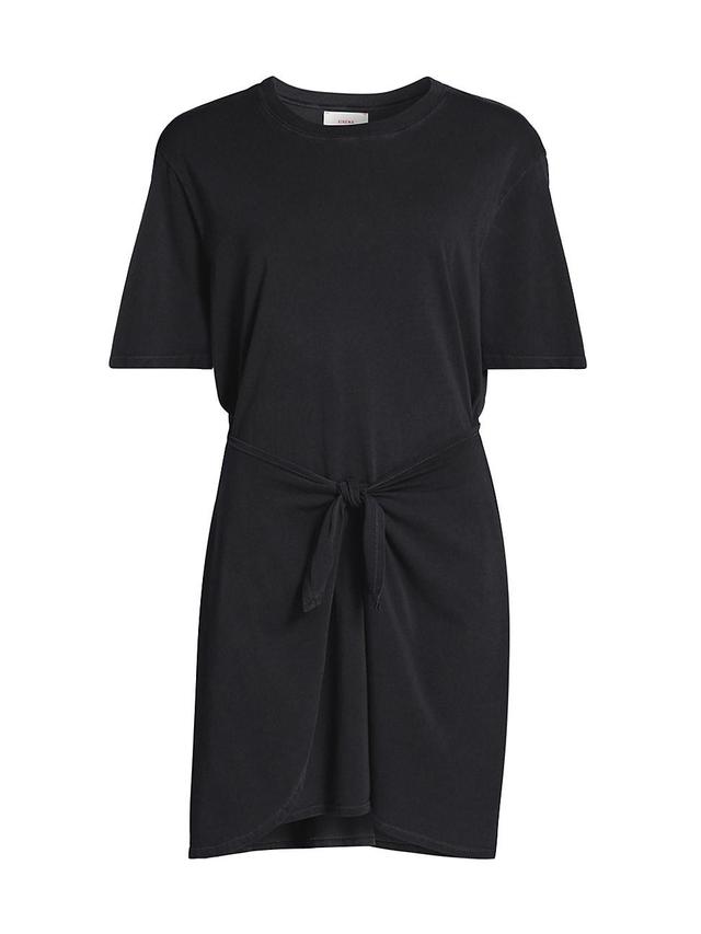 Womens Emme Cotton Tie-Waist Minidress Product Image