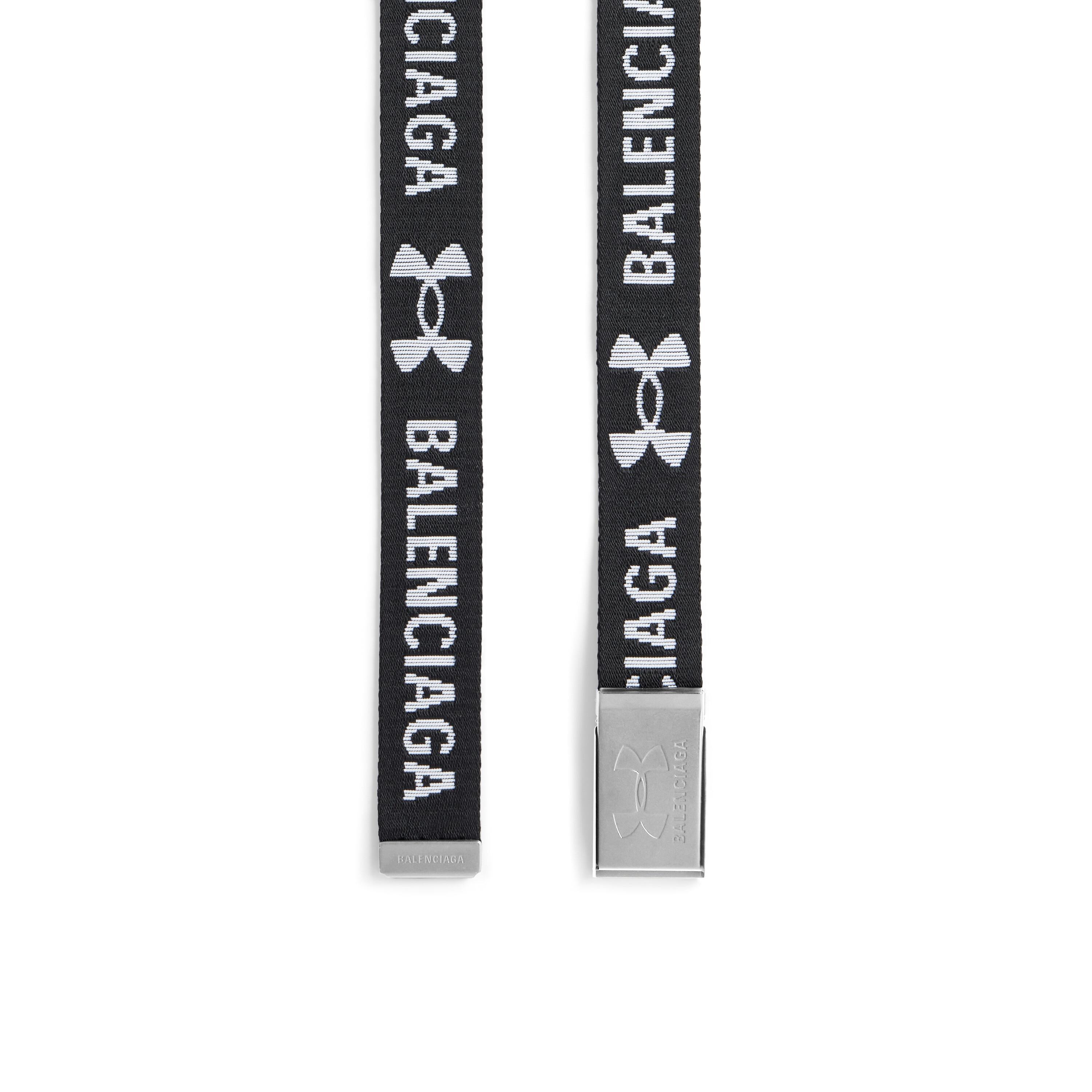 Men's Under Armour® Skater Belt  in Black/white Product Image