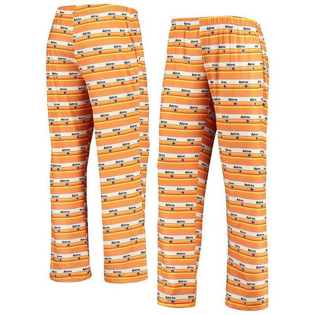 Womens Houston Astros Retro Print Sleep Pants Product Image