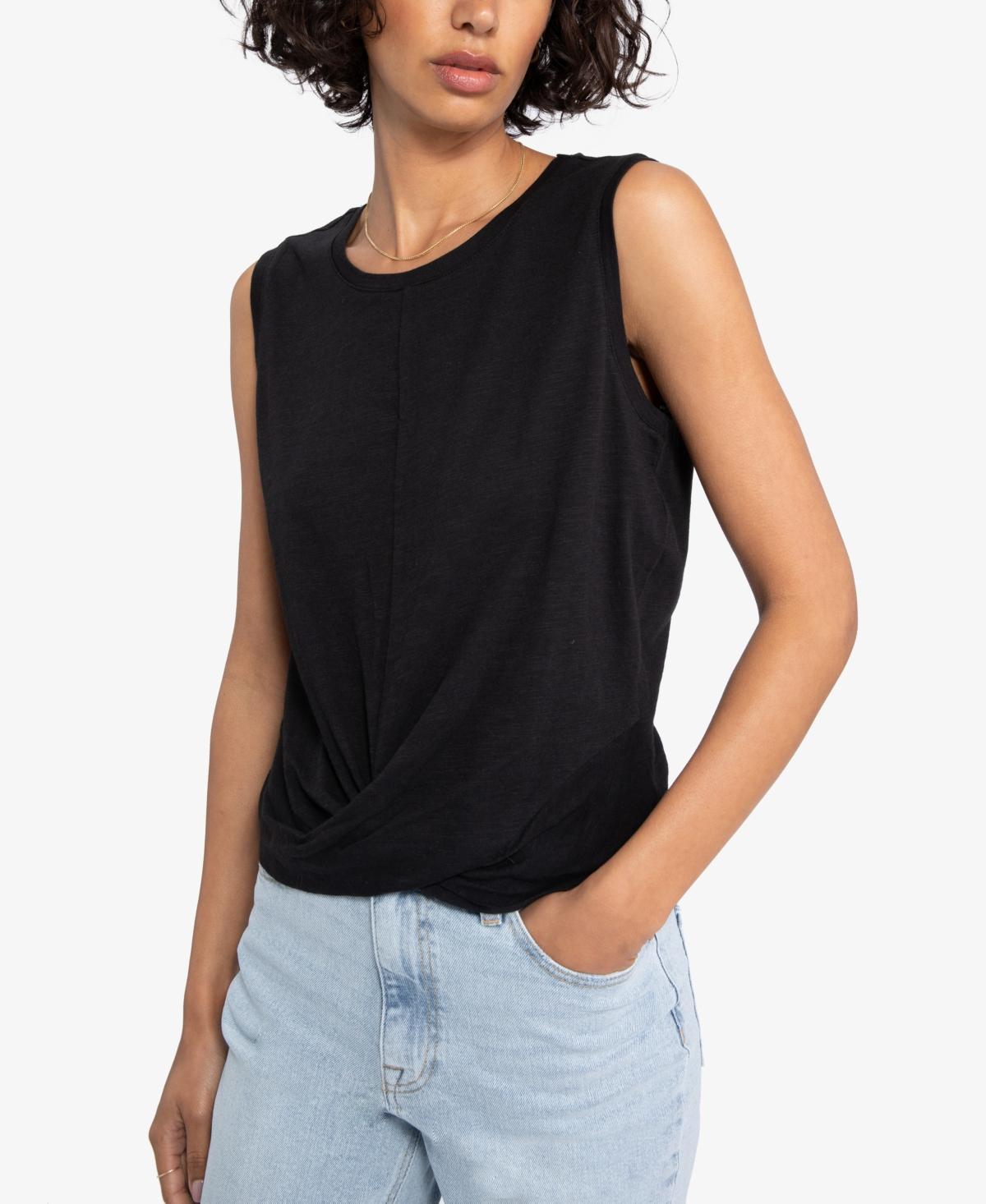 Sanctuary Womens Twist-Front Tank Top Product Image