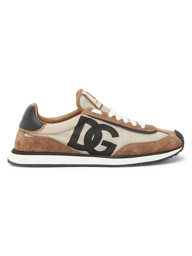 Mens Aria DG Logo Low-Top Sneakers Product Image