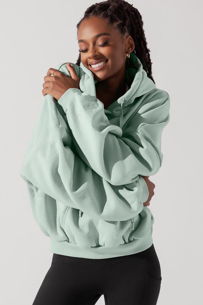 POPFLEX® Pullover Cloud Hoodie-Mint Product Image