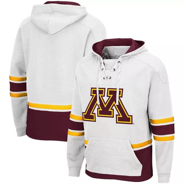 Mens Colosseum Minnesota Golden Gophers Lace Up 3.0 Pullover Hoodie Product Image