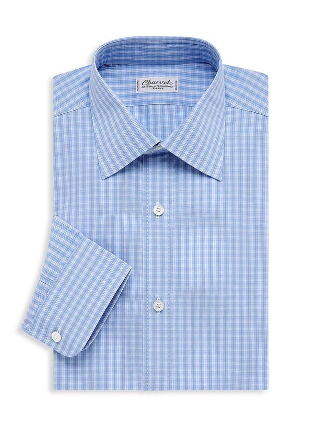 Mens Small Picnic Plaid Dress Shirt Product Image