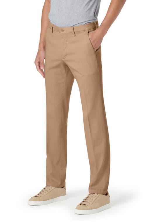 Mens Stretch Cotton-Blend Straight-Leg Chino Pants Product Image