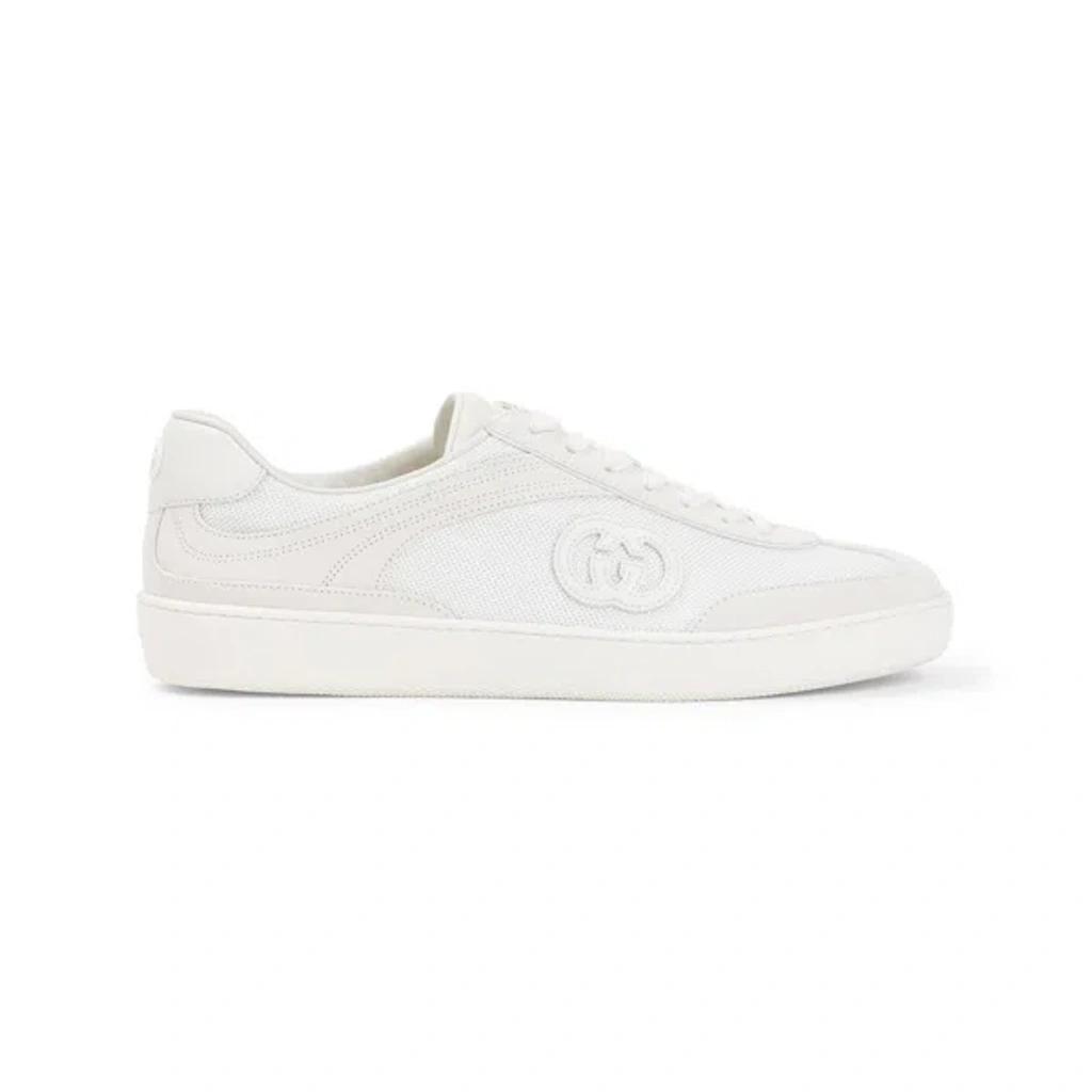 GUCCI Interlocking G Sneakers In Off-white Product Image