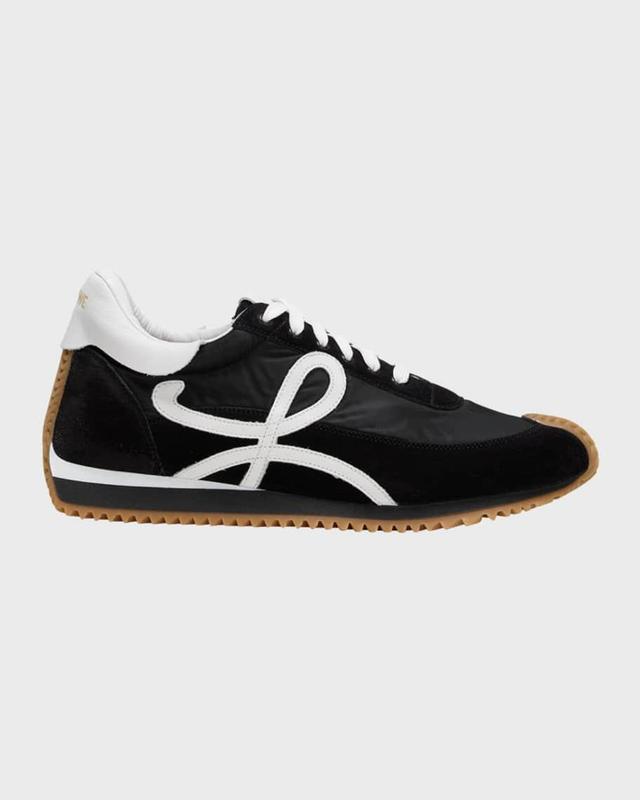 Mens Flow Runner Monogram Logo Sneakers Product Image