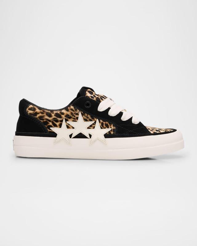 Men's Leopard Sunset Low-Top Sneakers Product Image