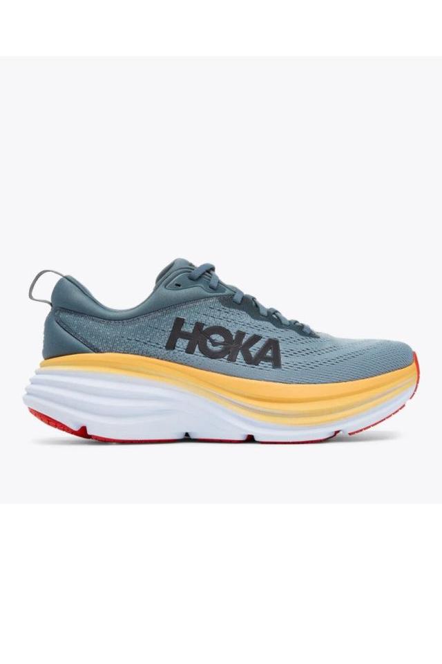 Men's Hoka Bondi 8 in Gobllin Blue Mountain Spring Male Product Image