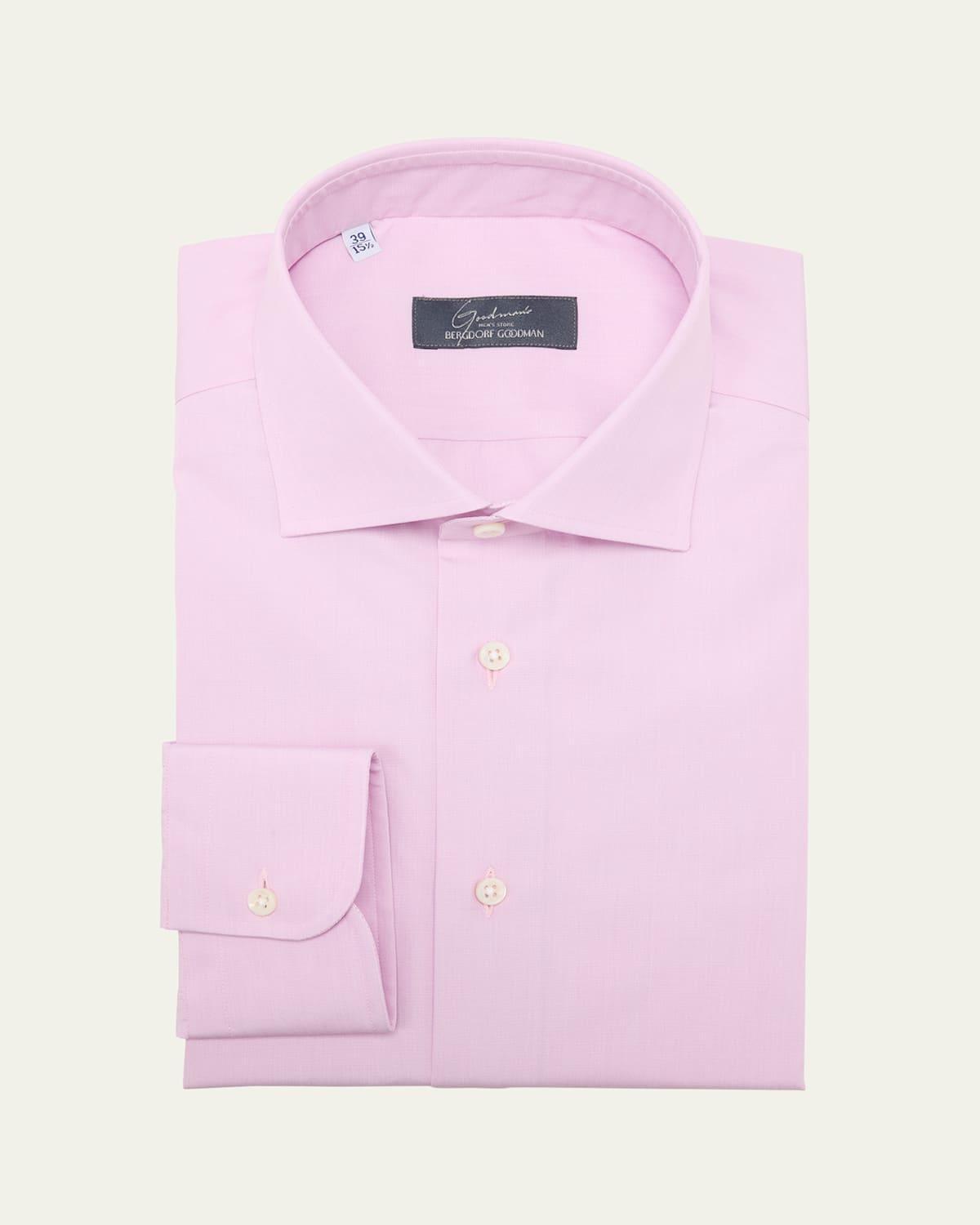 Mens Cotton Dress Shirt Product Image