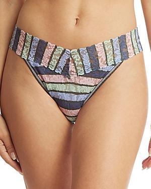 Womens Printed Original-Rise Thong Product Image