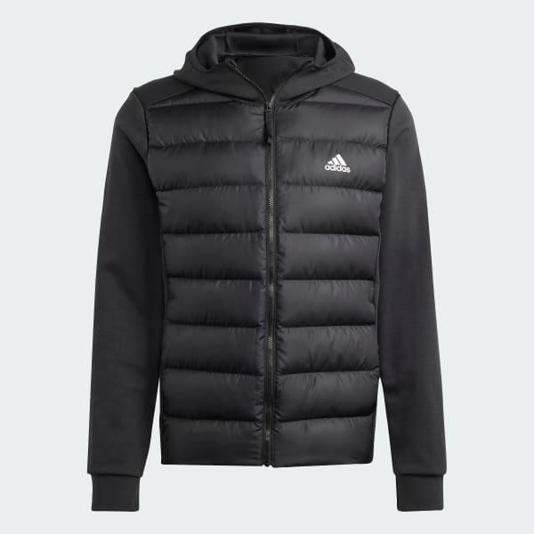 Essentials Hybrid Down Hooded Jacket Product Image