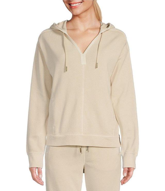 Tommy Bahama Captiva Isles Hybrid Twill French Terry Long Sleeve Hooded Coordinating Pullover Product Image