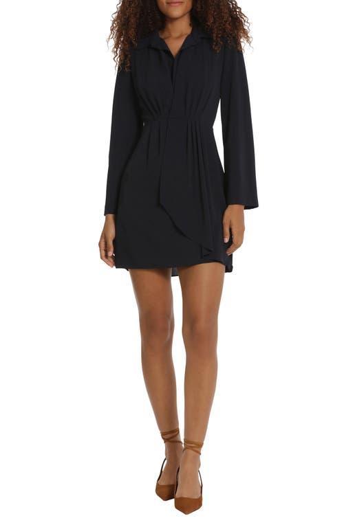 DONNA MORGAN FOR MAGGY Ruffle Detail Long Sleeve Minidress Product Image