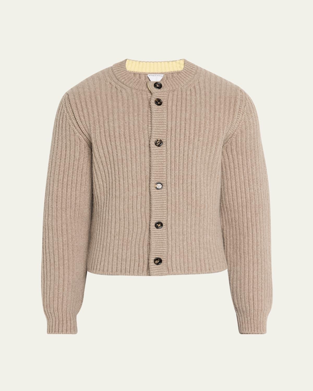 Mens Wool-Cashmere Cardigan Product Image