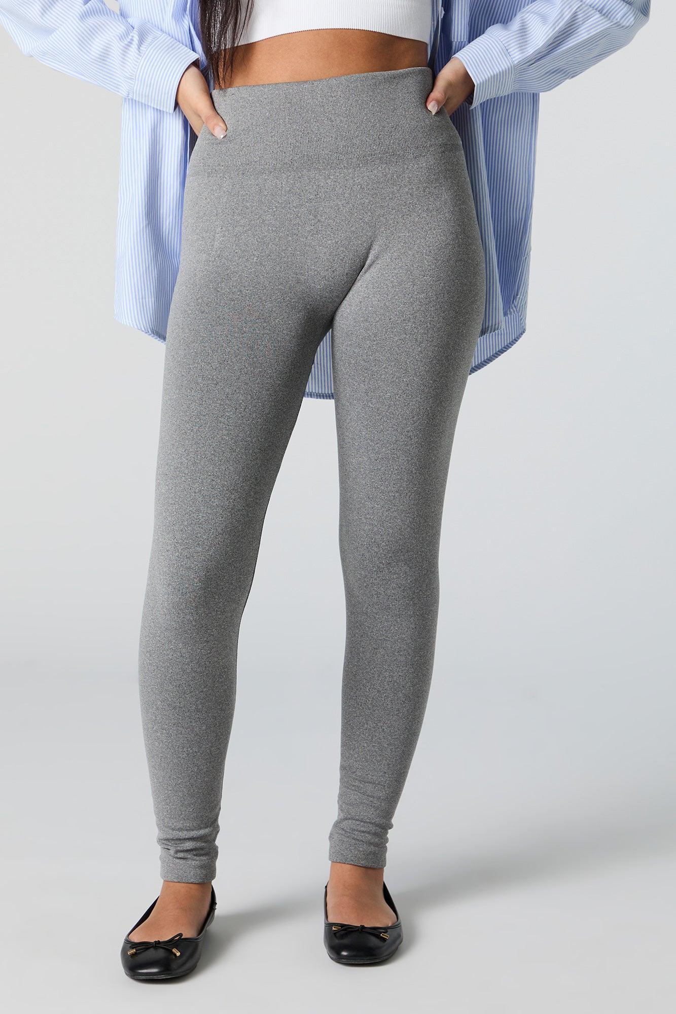 Seamless High Rise Fleece Legging Female Product Image