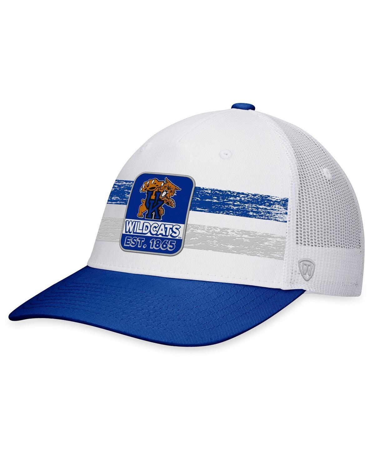 Mens Top of the World /Royal Kentucky Wildcats Retro Fade Snapback Hat Product Image