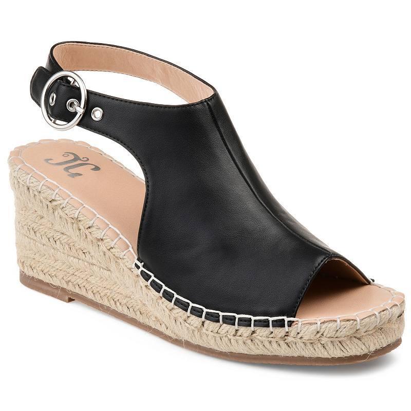 Journee Collection Crew Womens Espadrille Wedges Product Image