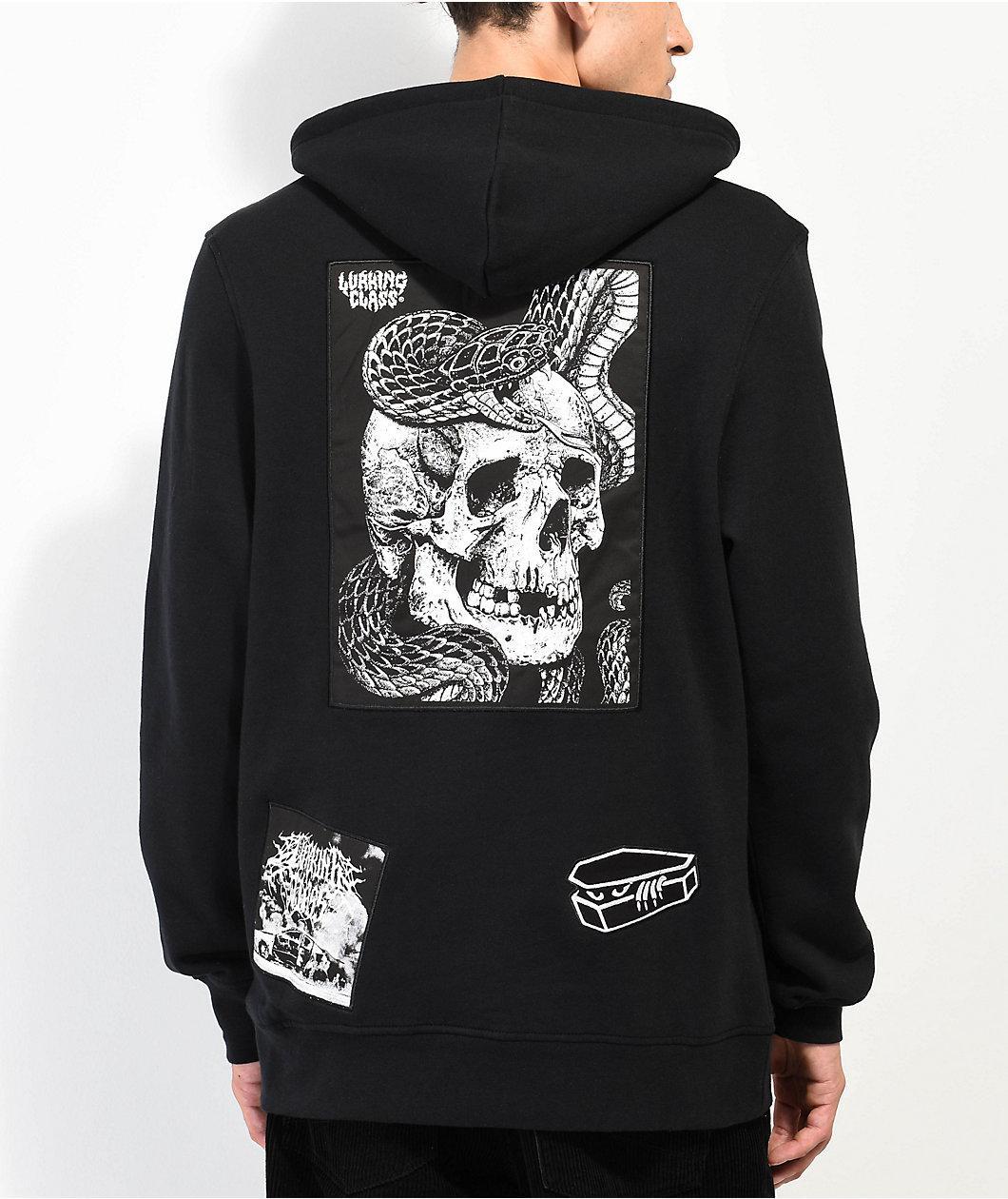 Lurking Class by Sketchy Tank DIY Black Hoodie product image