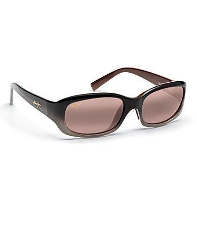 Maui Jim Punchbowl 54mm Polarized Rectangular Sunglasses Product Image