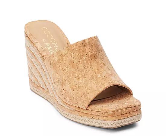 Coconuts Womens Audrey Wedge Sandal Product Image