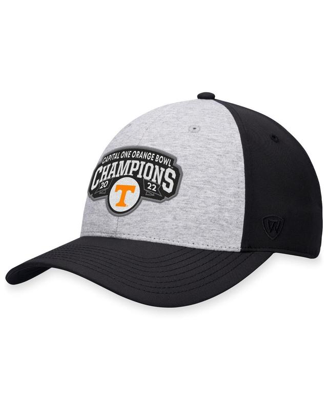 Mens Top of the World Heather Gray Tennessee Volunteers 2022 Orange Bowl Champions Adjustable Hat Product Image