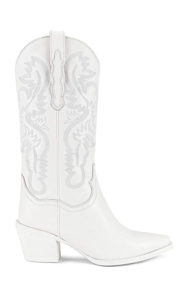 Dagget Boot In White Multi Product Image