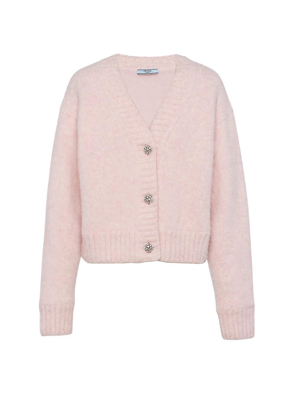 Womens Shetland Wool Cardigan Product Image