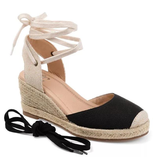 Journee Collection Monte Womens Espadrille Wedges Product Image