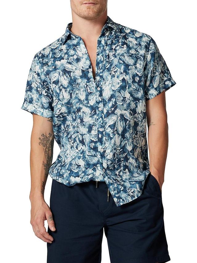 Mens Sunset Mount Hutt Short-Sleeve Shirt Product Image