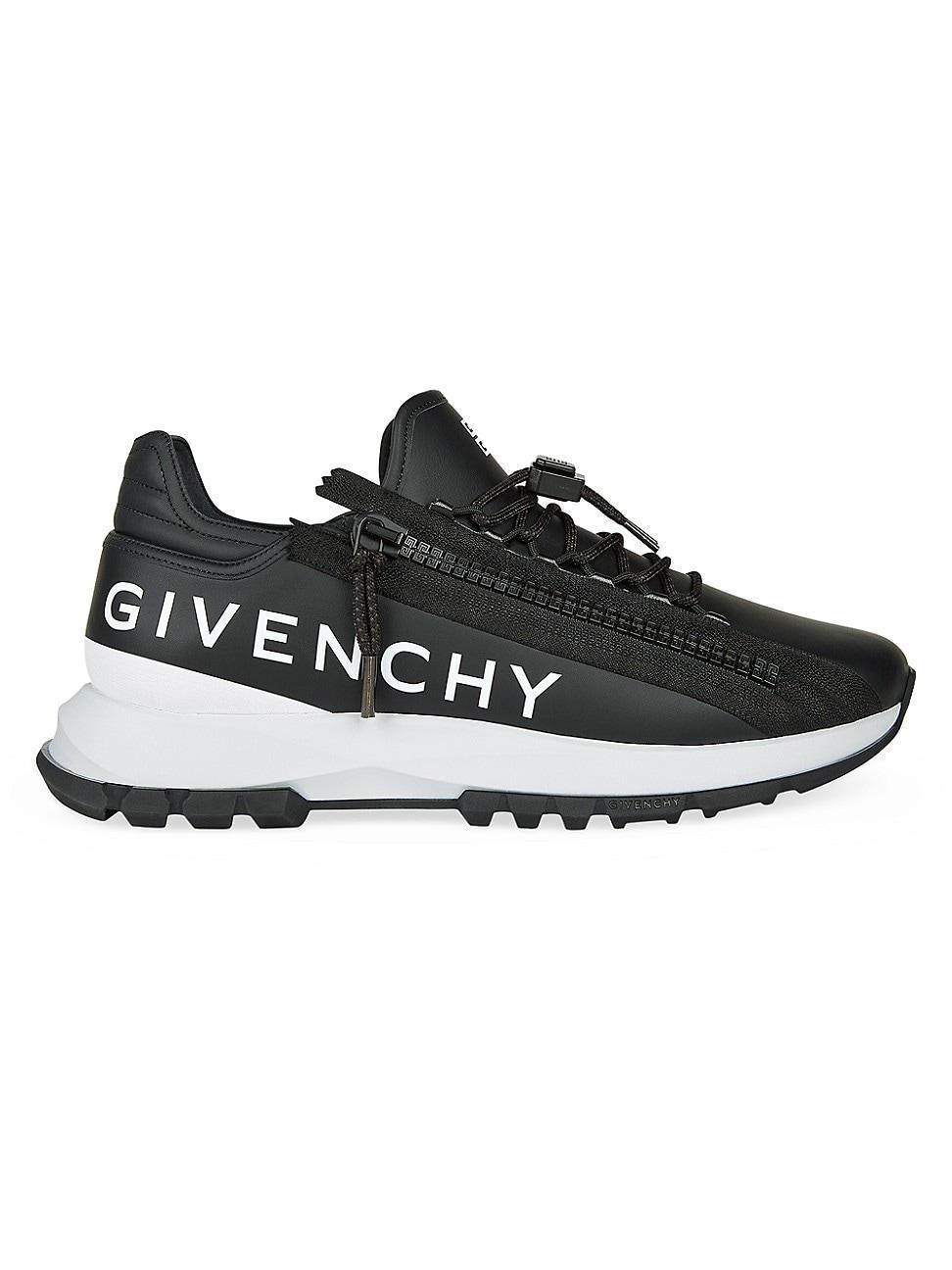 Mens Spectre Runner Sneakers in Leather with Zip Product Image