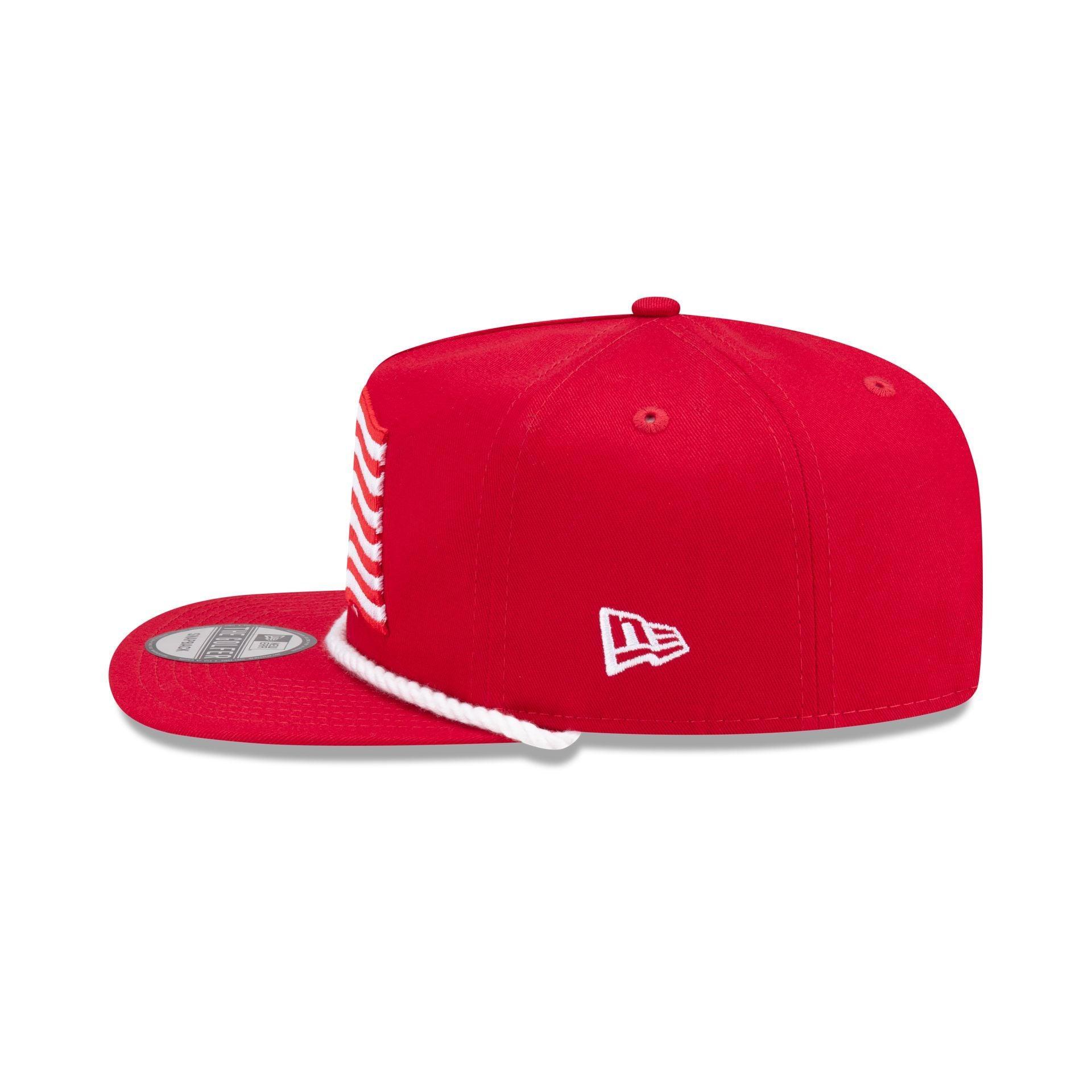 New Era Cap American Flag Red Golfer Hat Male Product Image