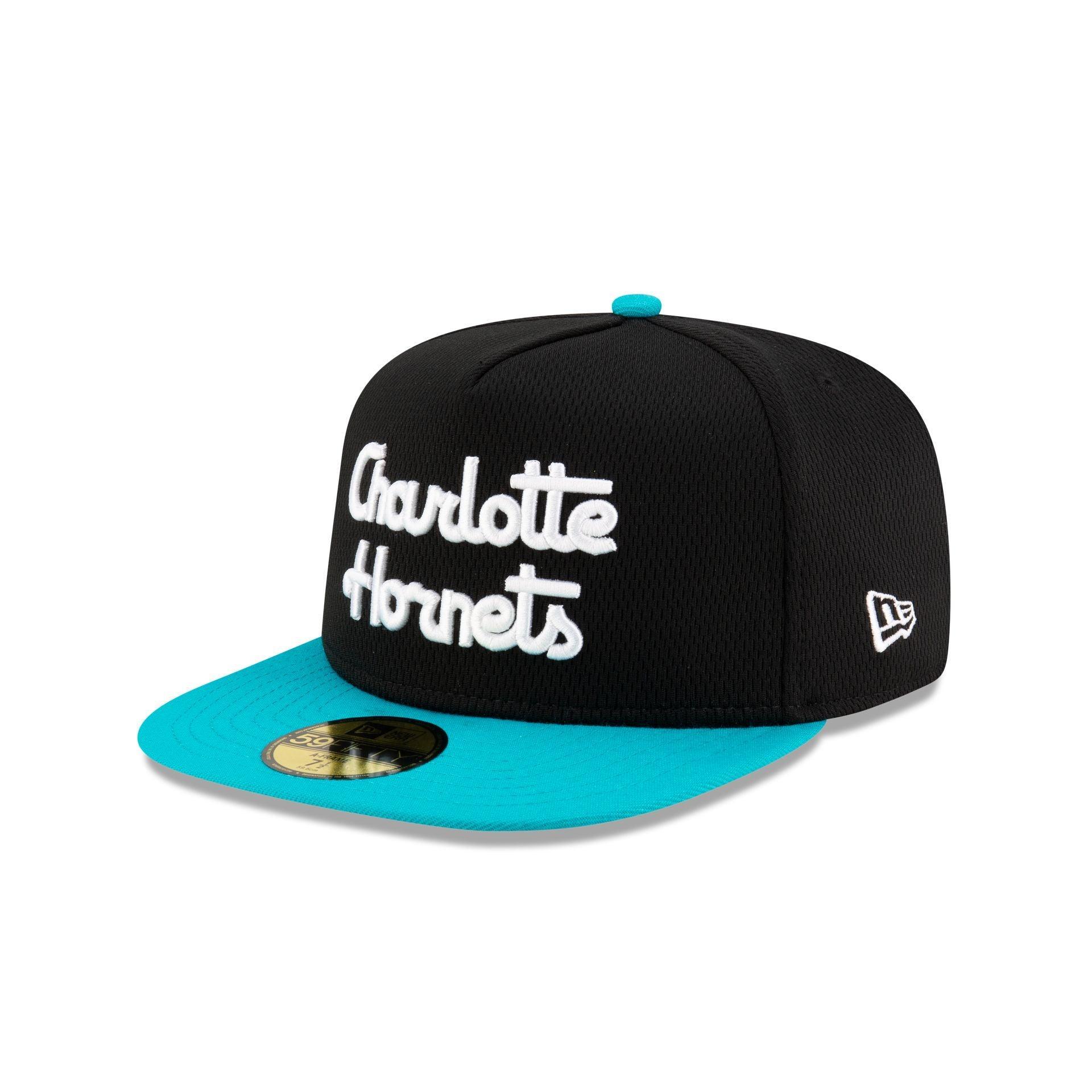 Charlotte Hornets Dashmark Mesh 59FIFTY A-Frame Fitted Hat Male Product Image