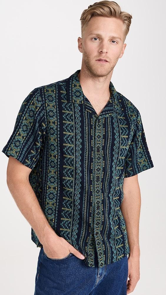 Wax London Didcot Woven Patterned Shirt | Shopbop Product Image