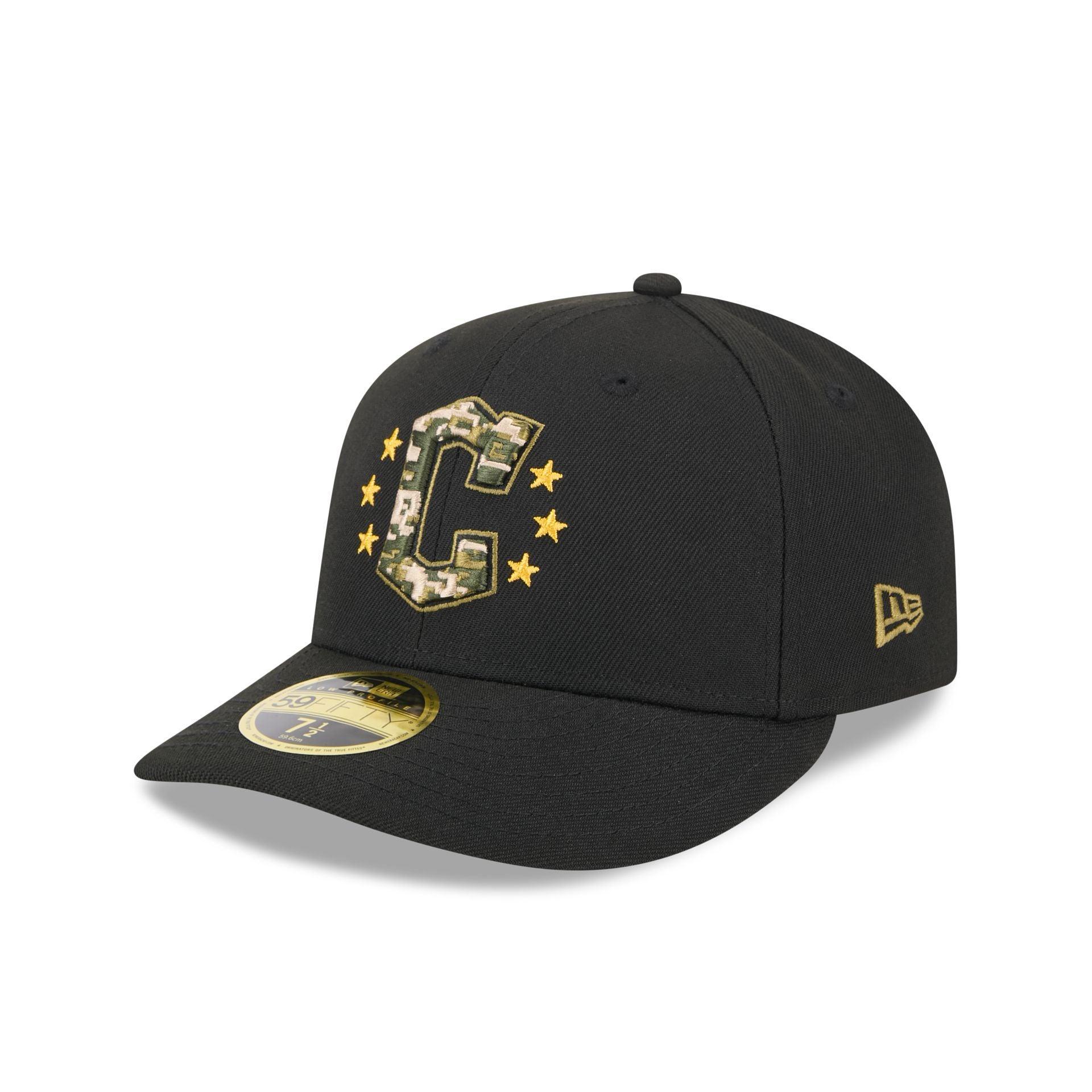 Cleveland Guardians Armed Forces Day 2024 Low Profile 59FIFTY Fitted Hat Male Product Image