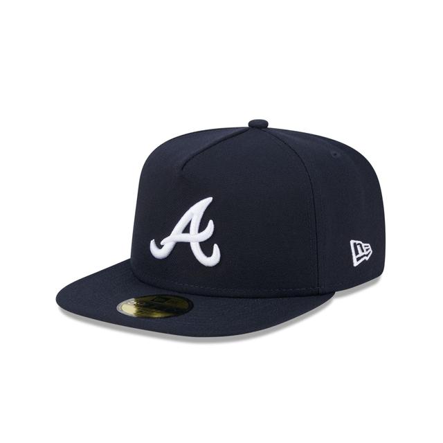 Atlanta Braves 59FIFTY A-Frame Fitted Hat Male Product Image