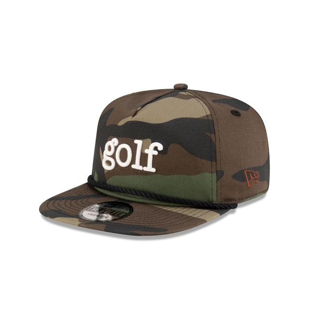 New Era Golf Woodland Camo Golfer Hat Male Product Image