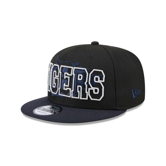 Detroit Tigers Splatter 9FIFTY Snapback Hat Male Product Image