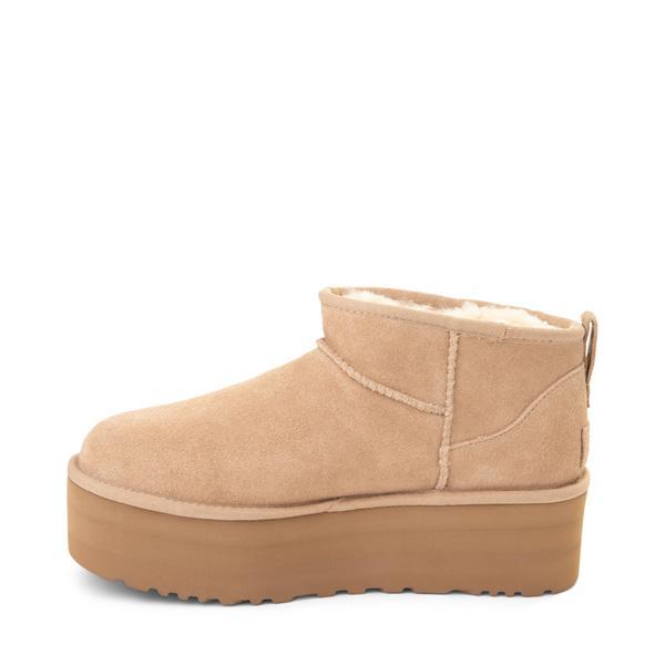 UGG Womens UGG Ultra Mini Platform - Womens Shoes Beige/Beige Product Image