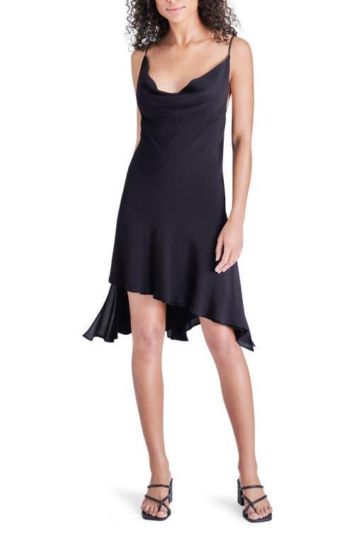 Steve Madden Tarin Asymmetric Cowl Neck Dress Product Image