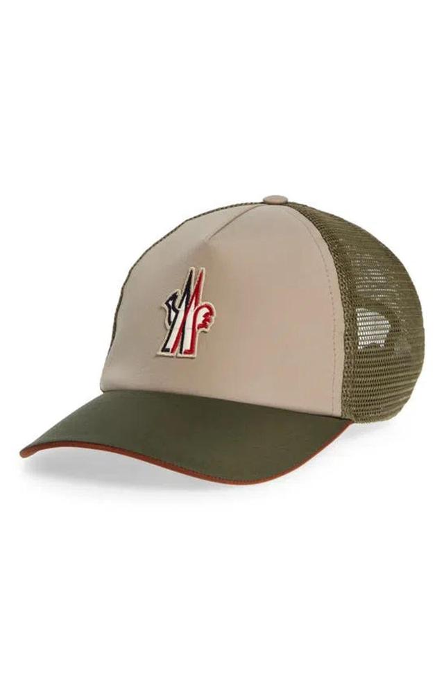 Mens Grenoble Logo Embroidered Baseball Cap Product Image