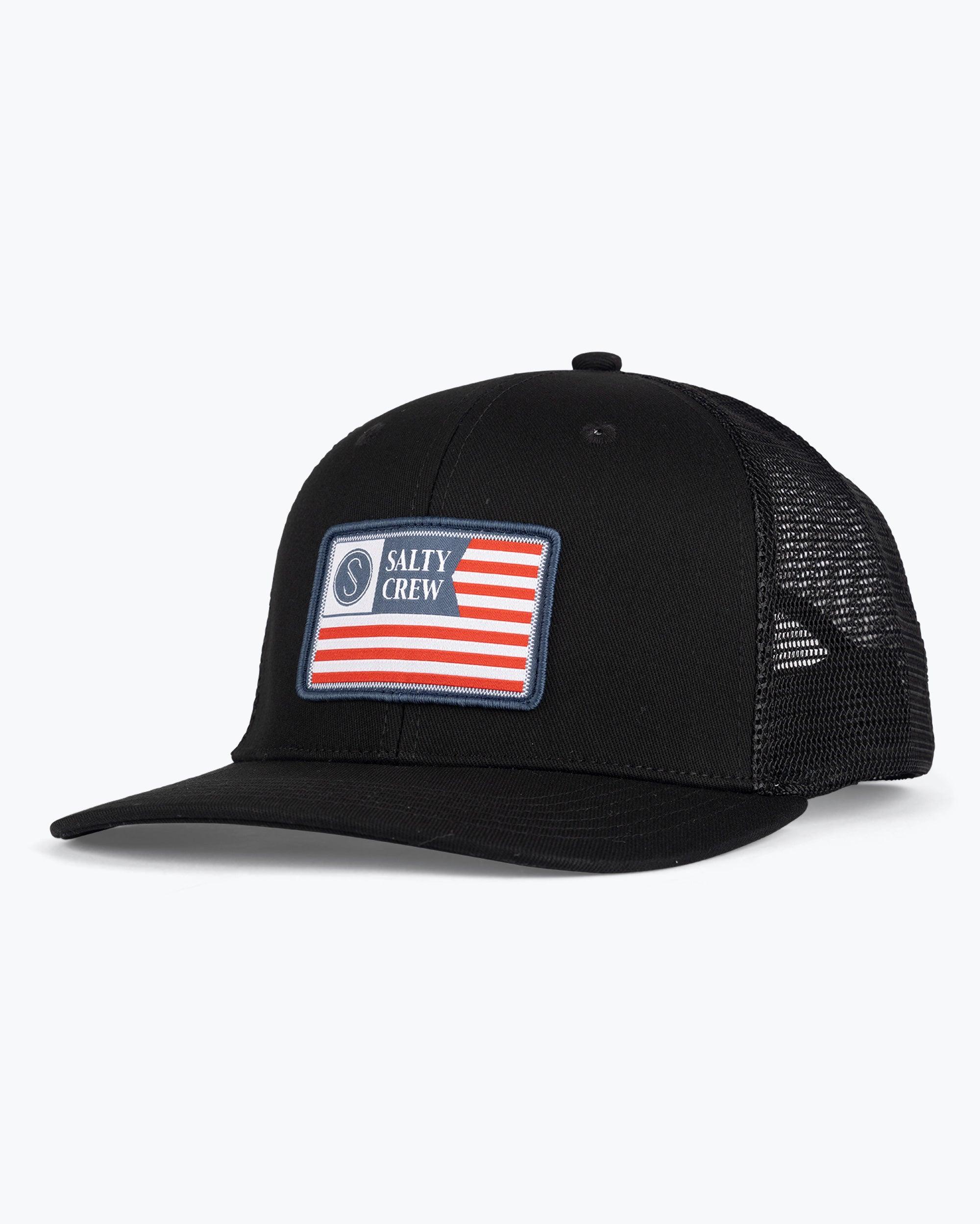 Patriot Black Retro Trucker Male Product Image