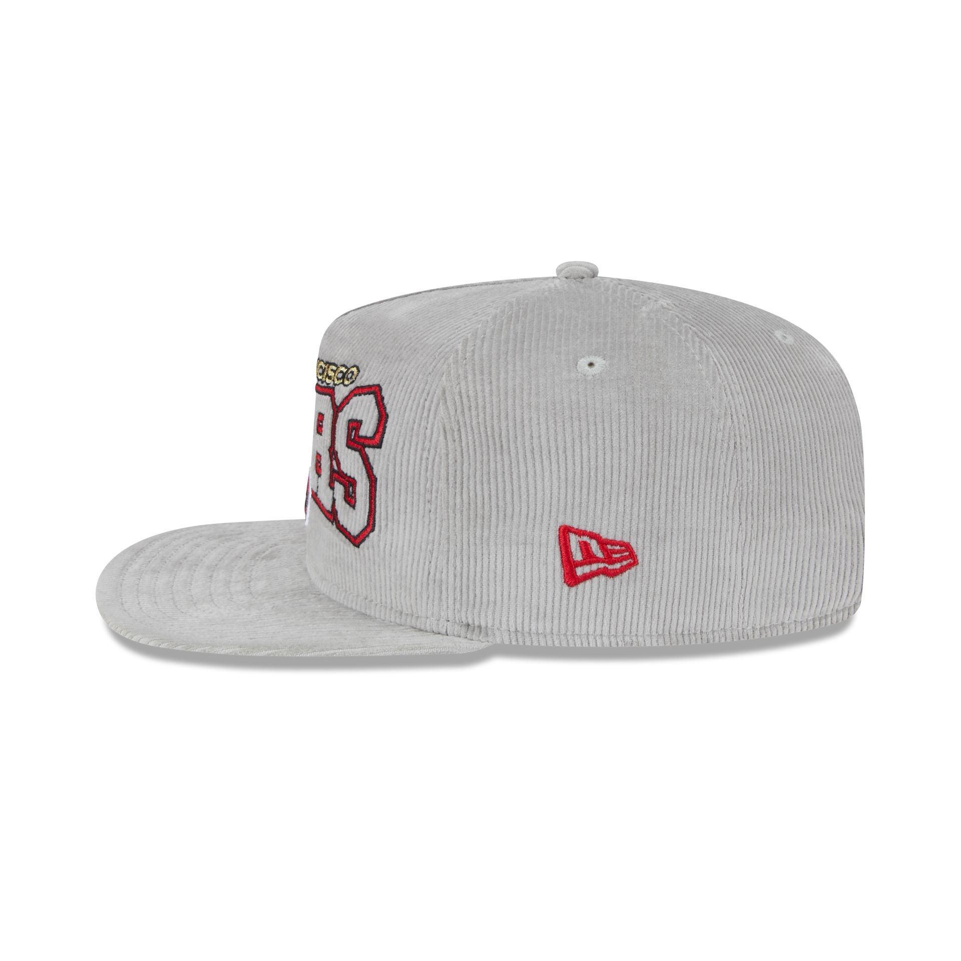 San Francisco 49ers Gray Cord Golfer Hat Male Product Image