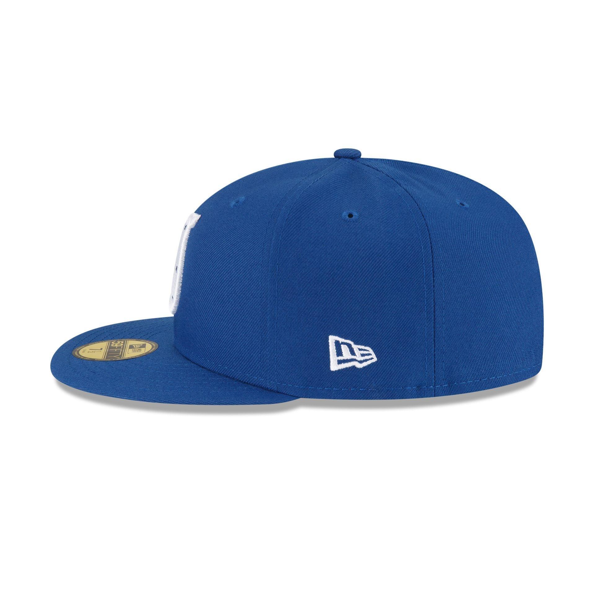 Indianapolis Colts Basic Blue 59FIFTY Fitted Hat Male Product Image