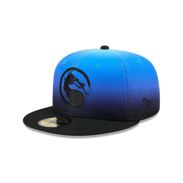 Mortal Kombat Klassic Blue 59FIFTY Fitted Hat Male Product Image