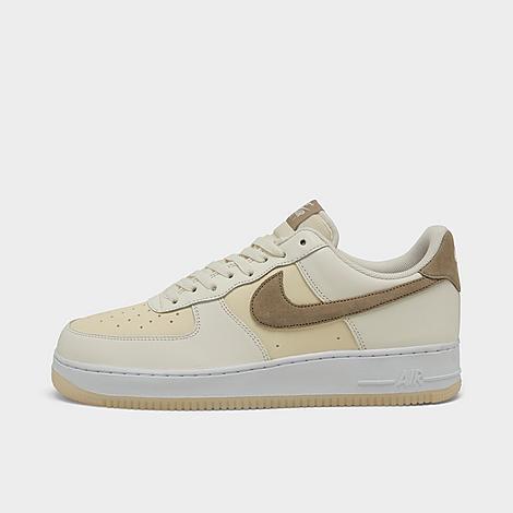 Nike Mens Nike Air Force 1 07 LV8 COB - Mens Shoes White/Green Product Image