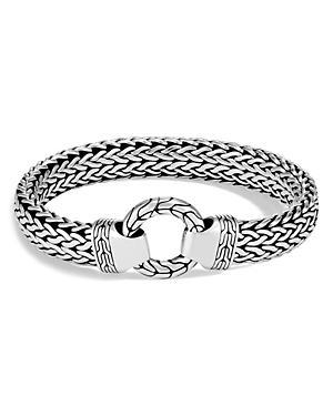 Mens Silver Classic Chain Bracelet Product Image