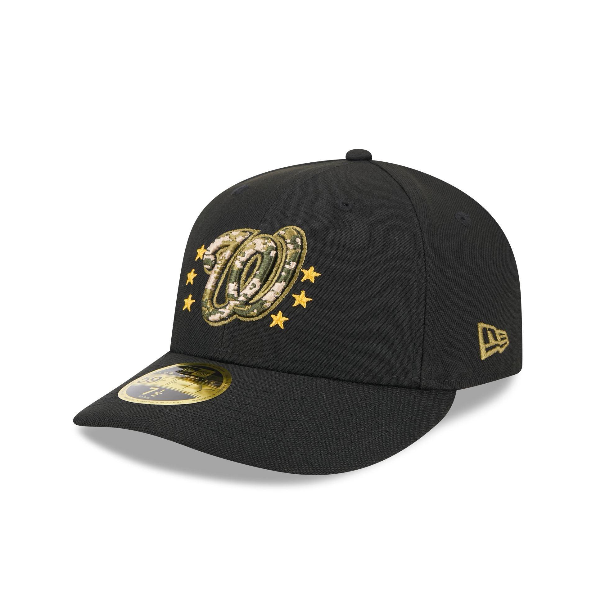 Washington Nationals Armed Forces Day 2024 Low Profile 59FIFTY Fitted Hat Male Product Image