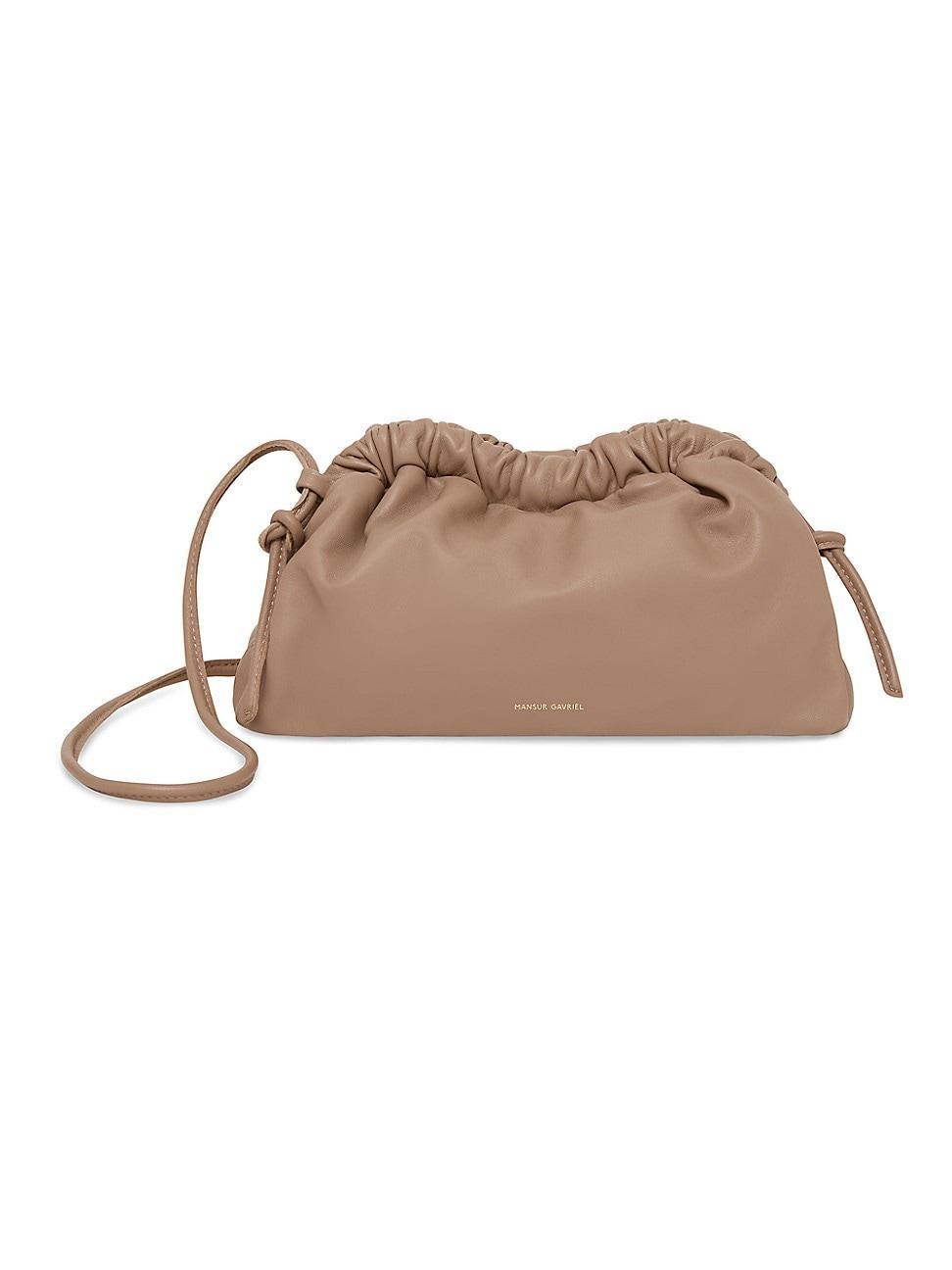 Mansur Gavriel Mini Cloud Leather Clutch Product Image